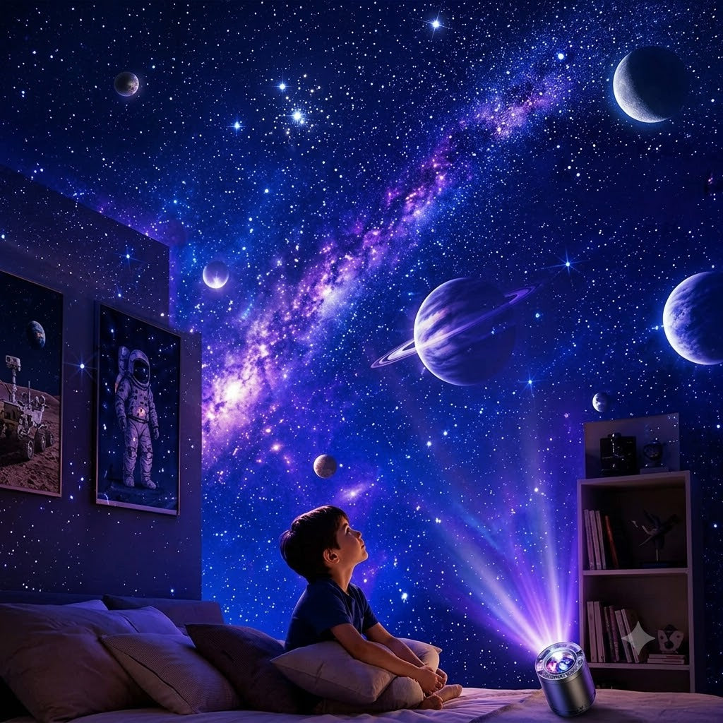 Projecteur d’étoiles HD portable