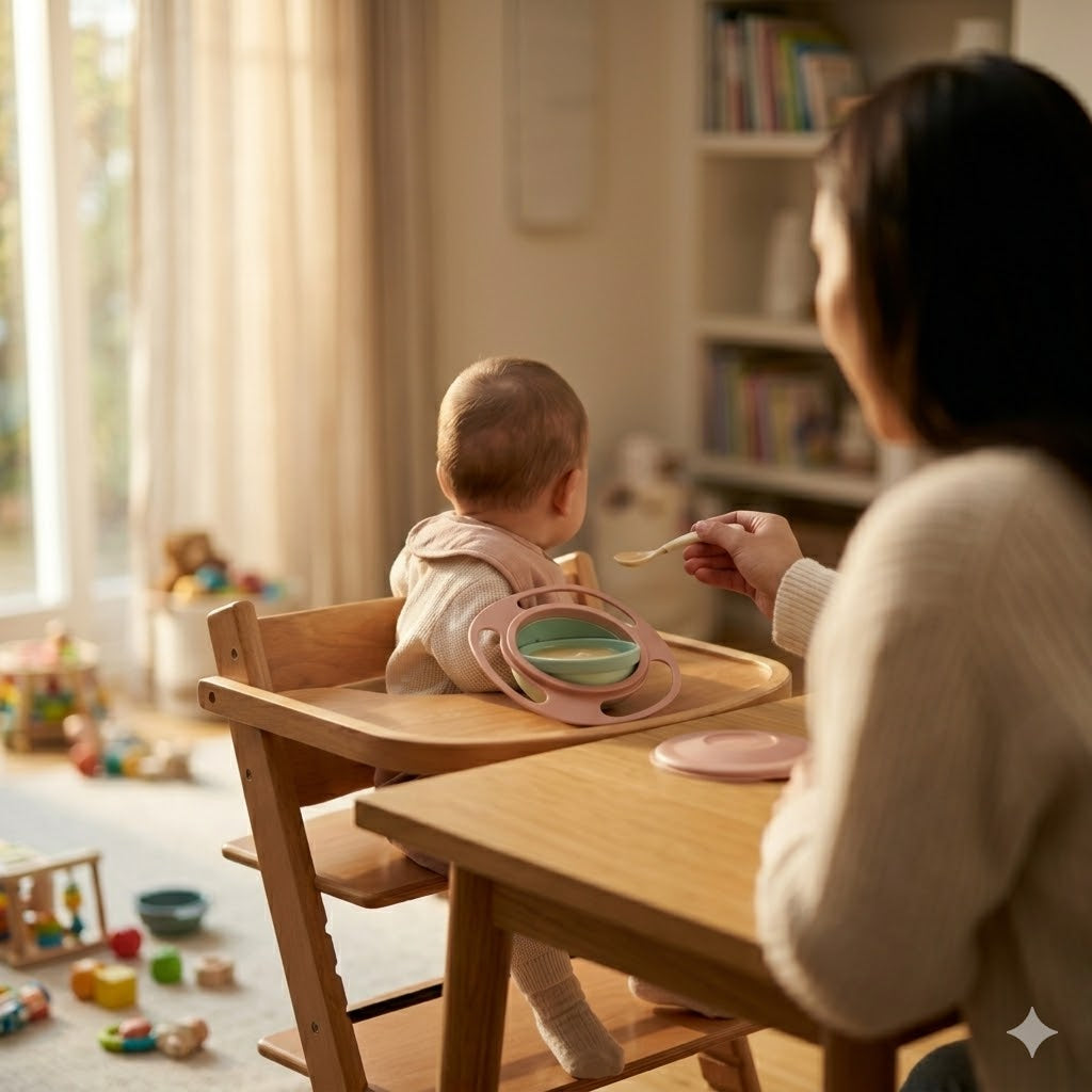 Bol anti-renversement pour bébé