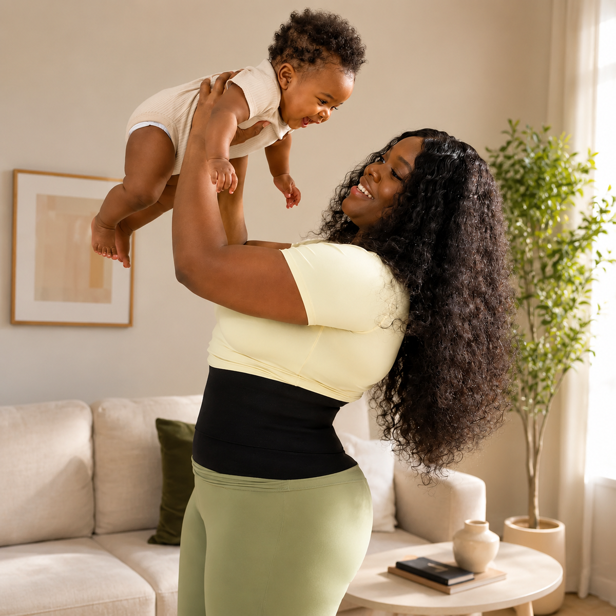 Ceinture abdominale post-partum