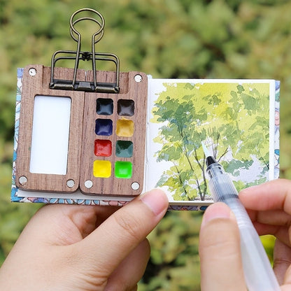 Palette et Kit de Peinture Ultra-Compact pour Artistes Voyageurs