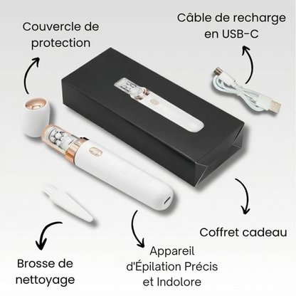Appareil d'Épilation Précis et Indolore