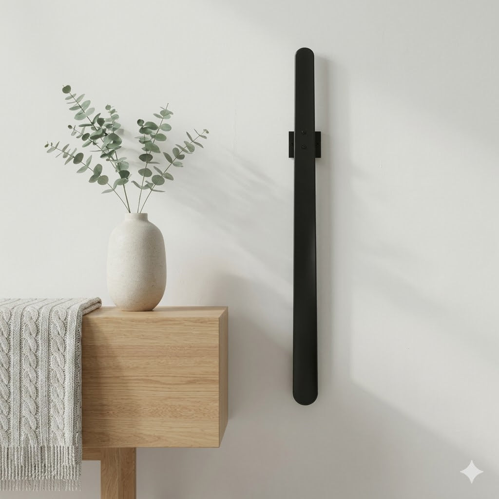 Magnetischer Schuhlöffel aus Holz