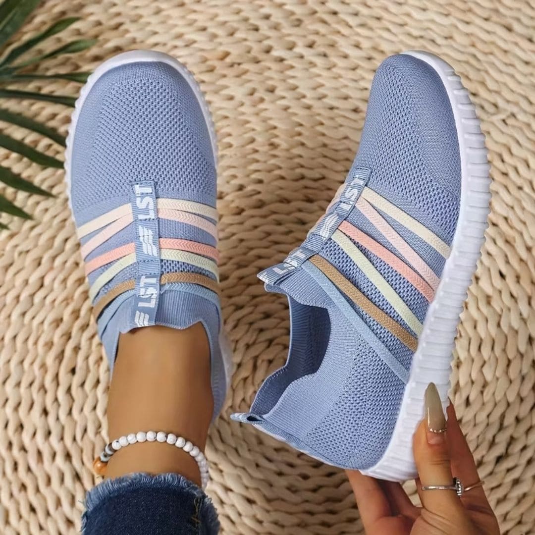 Sneakers sans lacets légères et respirantes
