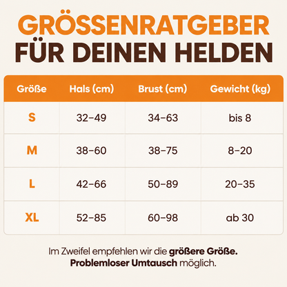 Zugschutzgeschirr für Hunde