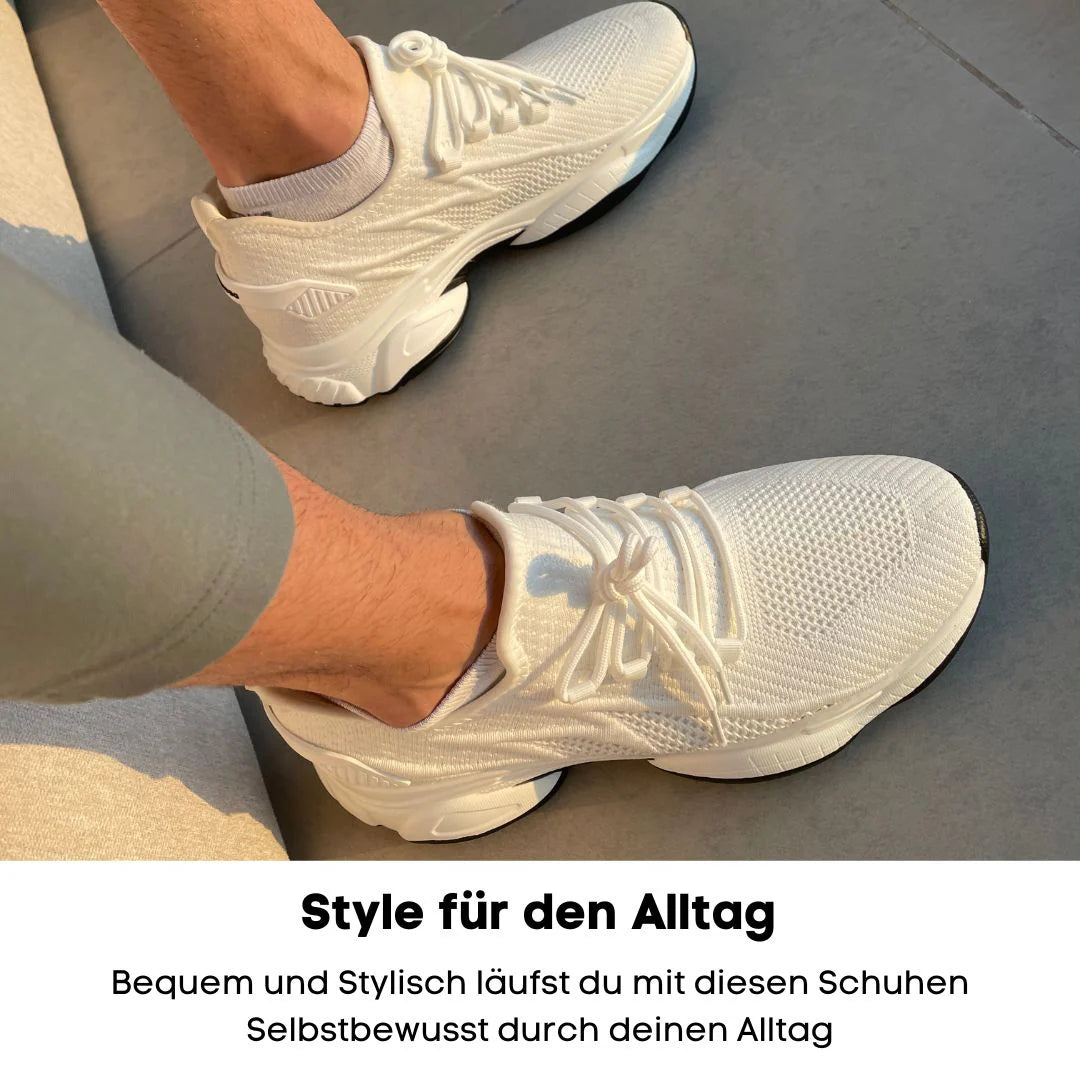 Sneaker mit dezenter Höhenverstärkung
