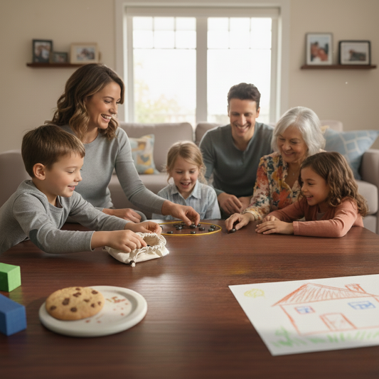 Jeu Magnétique Familial en Bois