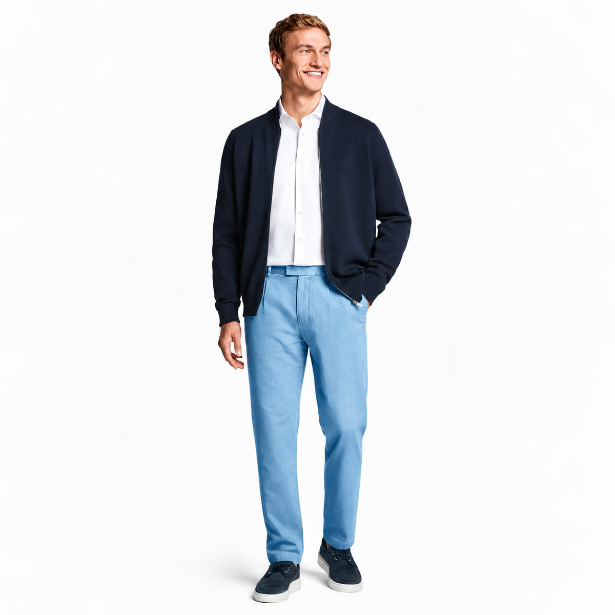 Gilet zippé homme élégant et confortable