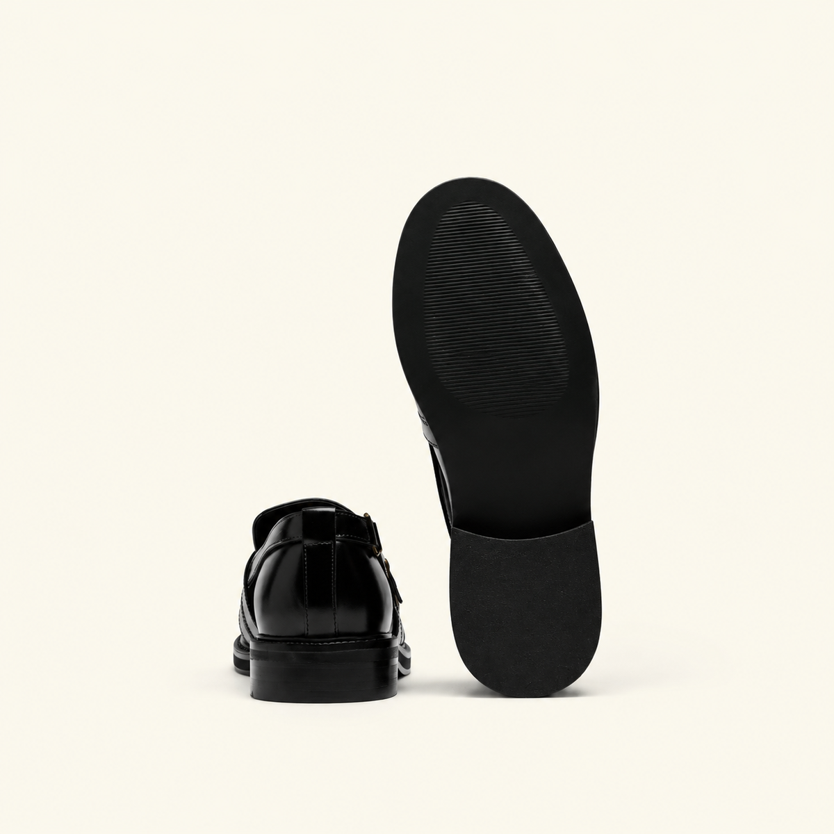 Mocassins Élégants en Cuir Noir