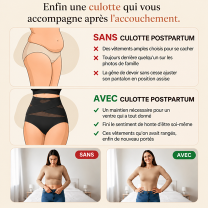 Culotte gainante post-partum