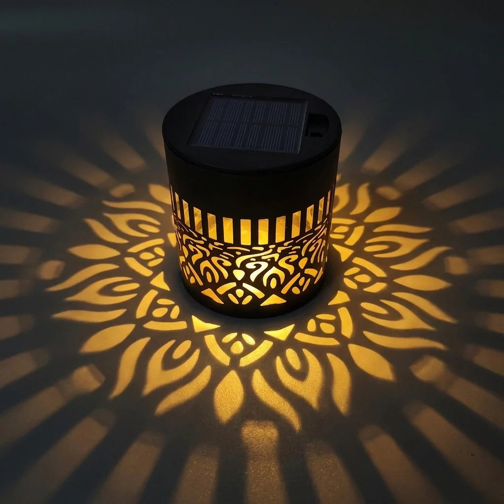 Lampe solaire décorative pour jardin