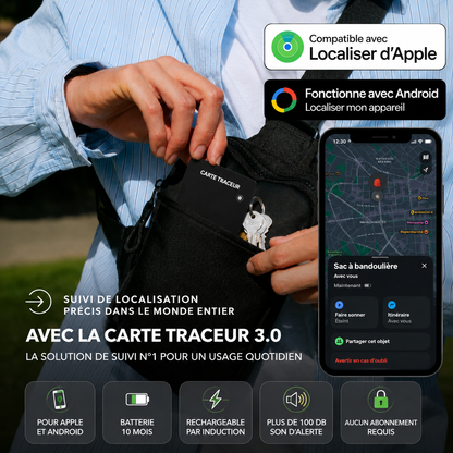 Sac bandoulière compact sécurisé 2.0