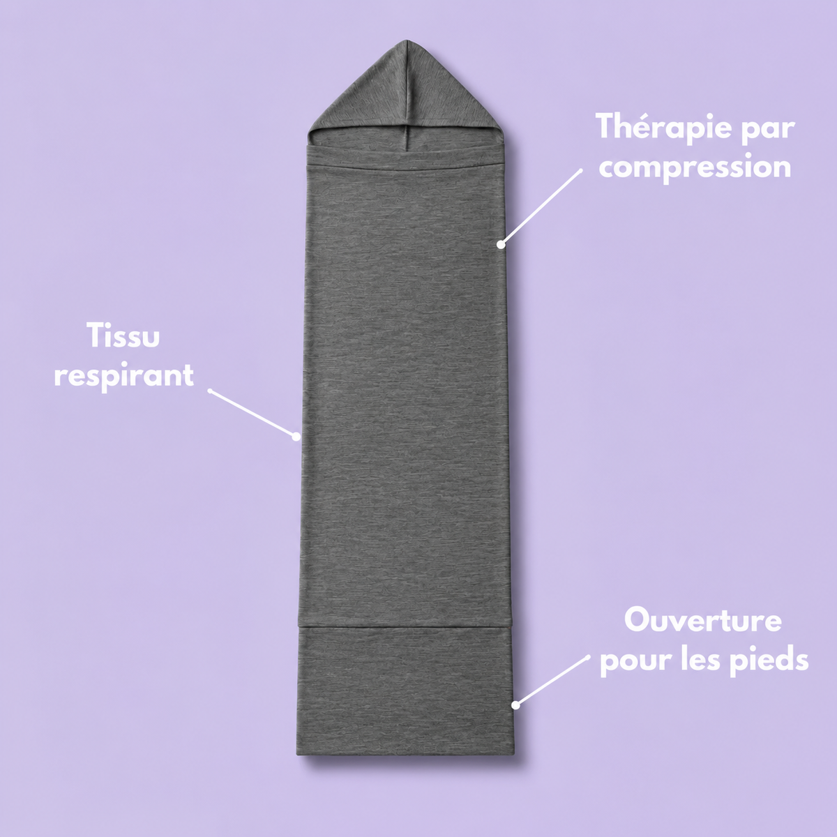 Cocon enveloppant relaxant pour un sommeil plus serein