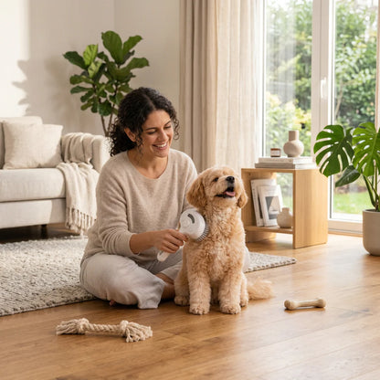 Sprühbürste zur Fellpflege für Hunde und Katzen