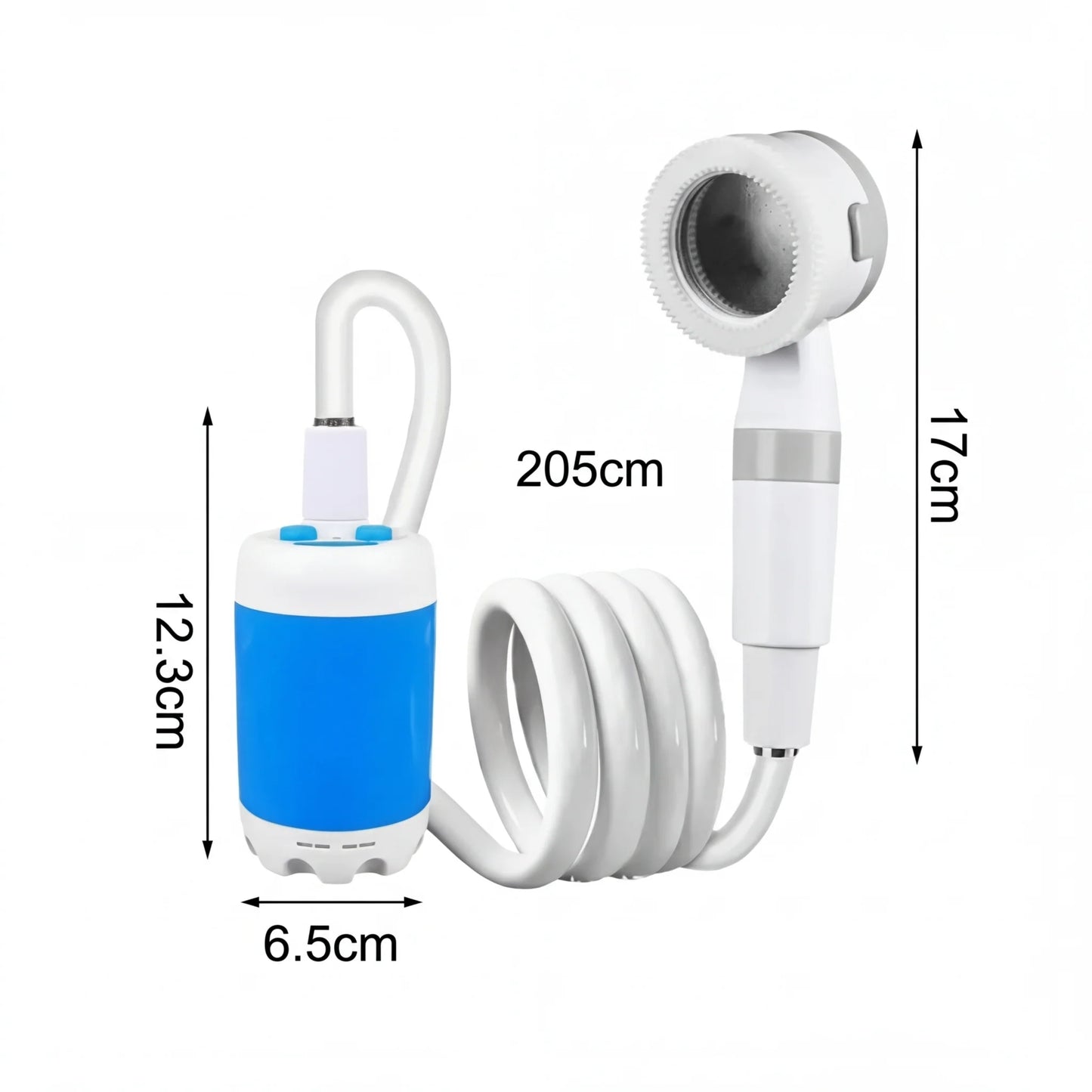 Pompe à eau portable rechargeable pour camping et plein air