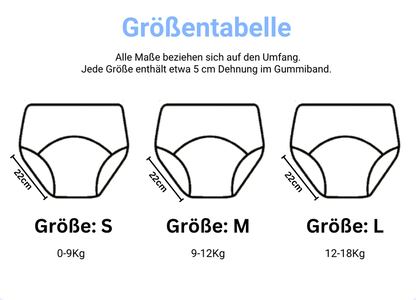 NassFrei | Absorbierende Kleinkind-Unterwäsche