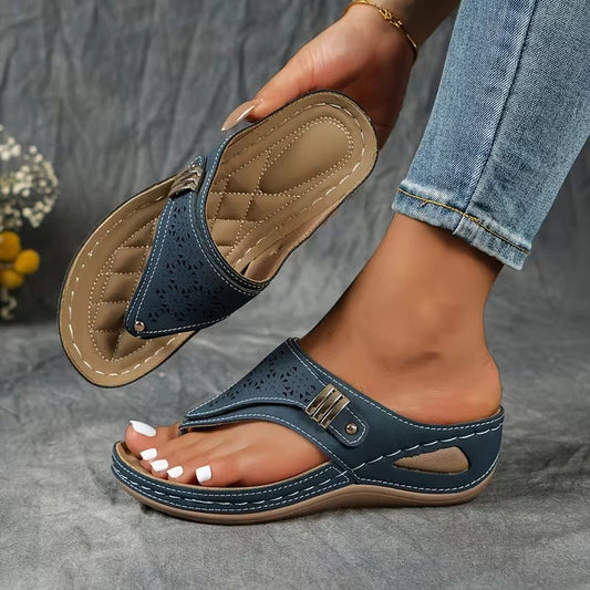 Sandales Compensées Confort et Maintien