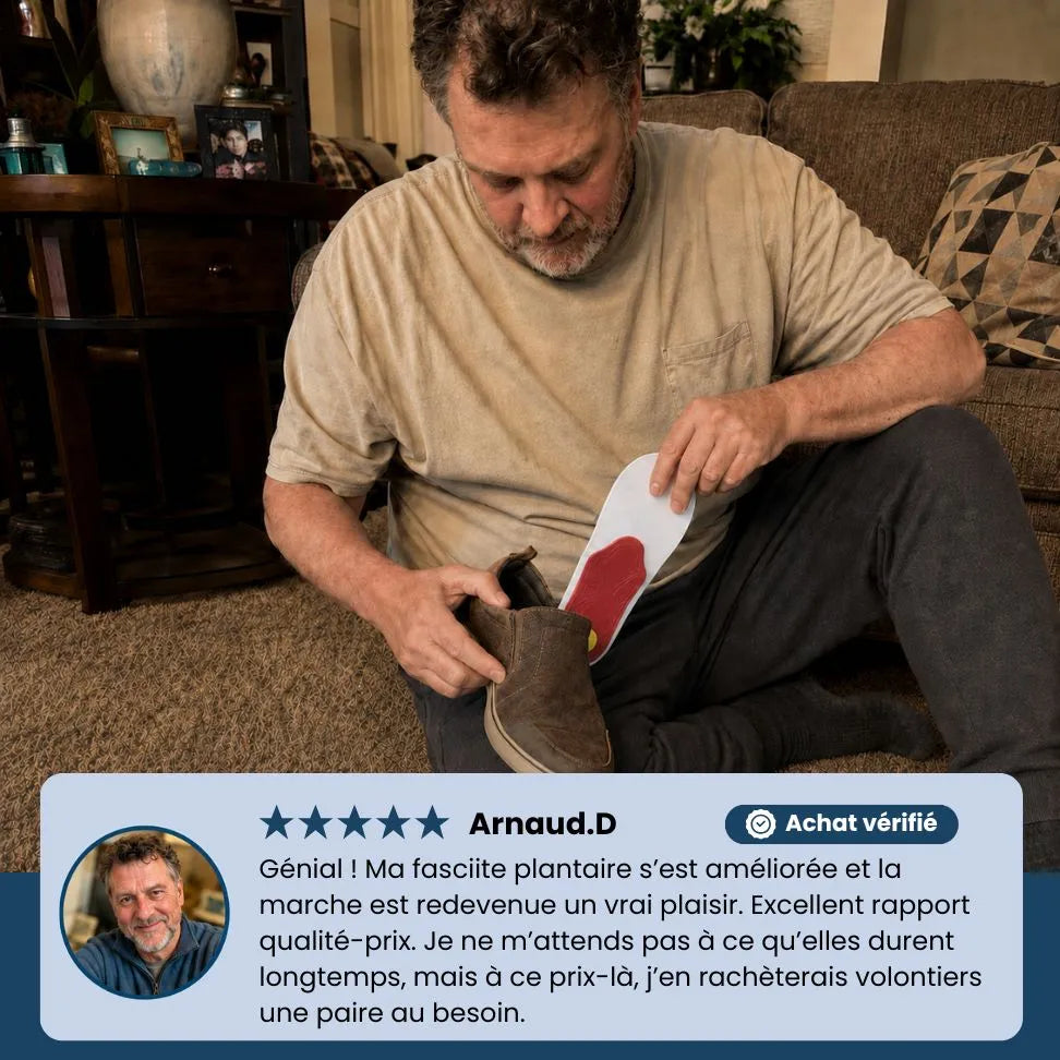 Semelles Orthopédiques Pieds Plats