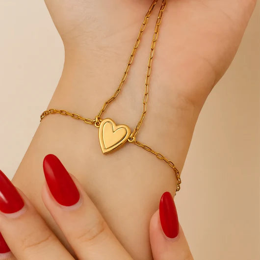 Armband „Mutter-Tochter-Herz“