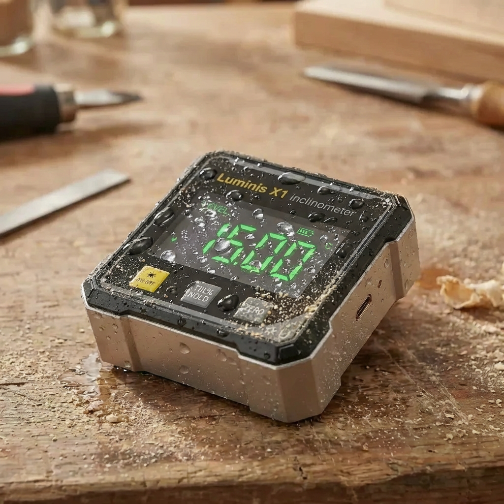 5-in-1-Lasernivelliergerät mit Doppelstrahl