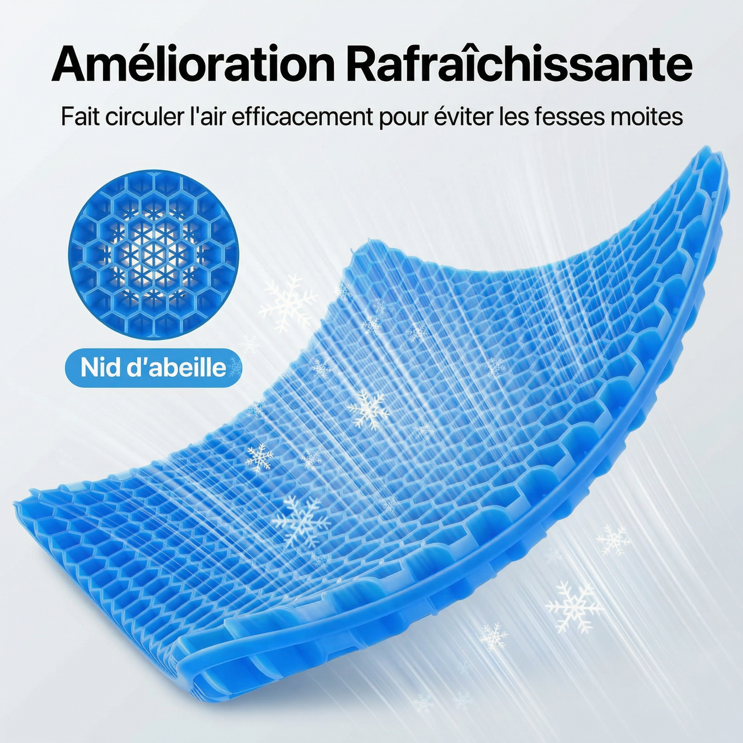 Ergonomisches Kissen gegen Schmerzen