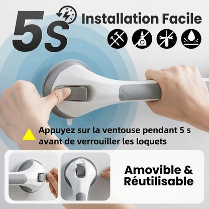 Haltegriff mit Absturzsicherung – Einfache und sichere Montage