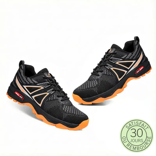 Chaussures de marche homme à confort orthopédique