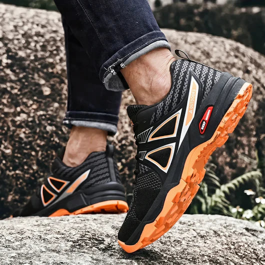 Chaussures de marche homme à confort orthopédique