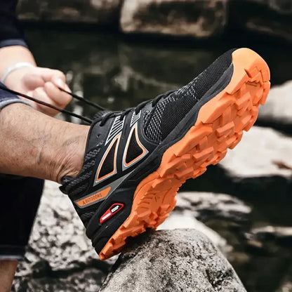 Chaussures de marche homme à confort orthopédique