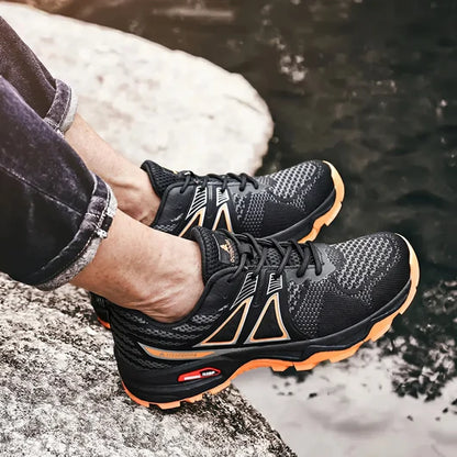 Chaussures de marche homme à confort orthopédique