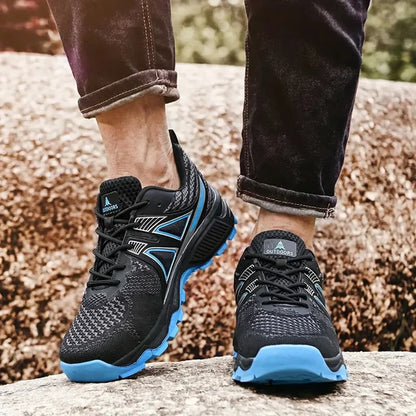 Chaussures de marche homme à confort orthopédique