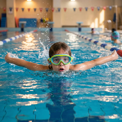 Lunettes de natation enfant anti-fuite et confort