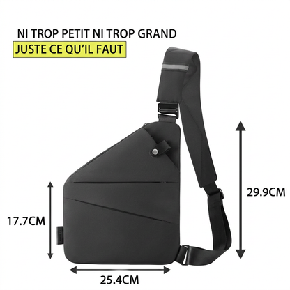 Ergonomische Diebstahlschutz-Tasche
