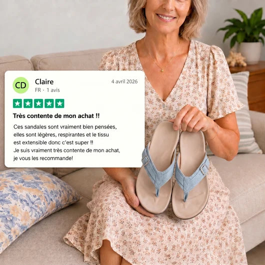 Ergonomische, bequeme Flip-Flops