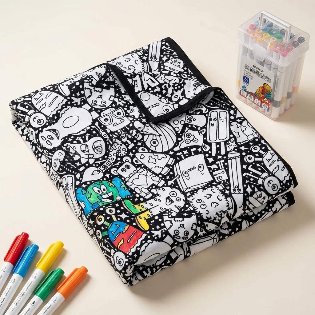 Couverture à Colorier Personnalisable