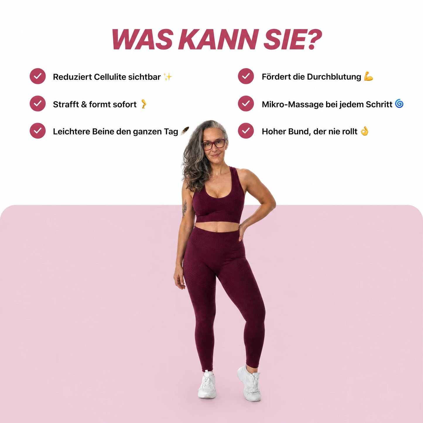 Legging Sculptant Femme à Compression Confortable