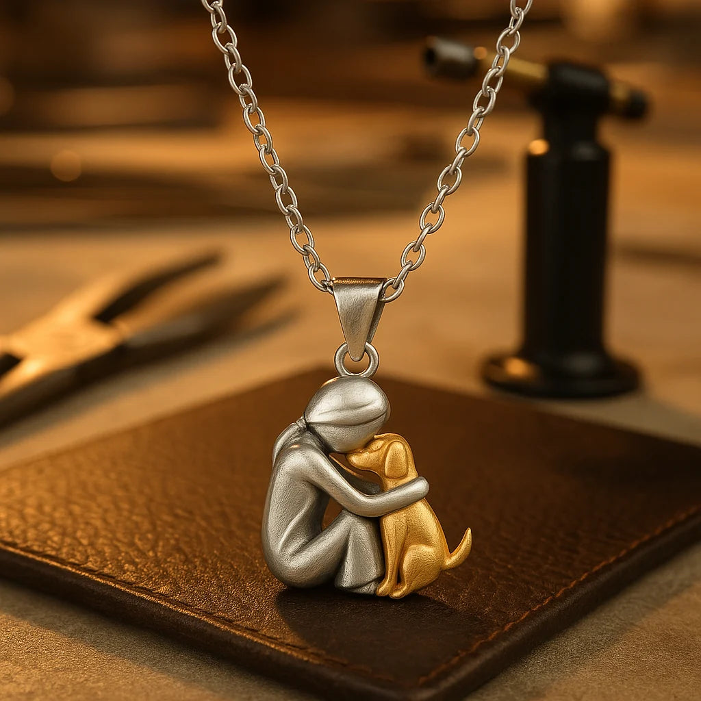 Pendentif Cœur Chien