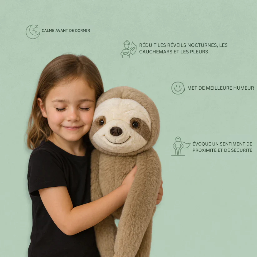 Beruhigendes Plüschtier für die Schultern