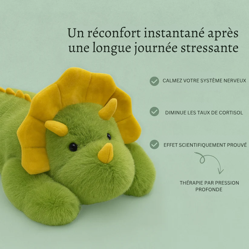 Beruhigendes Plüschtier für die Schultern