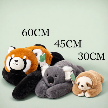 Beruhigendes Plüschtier für die Schultern