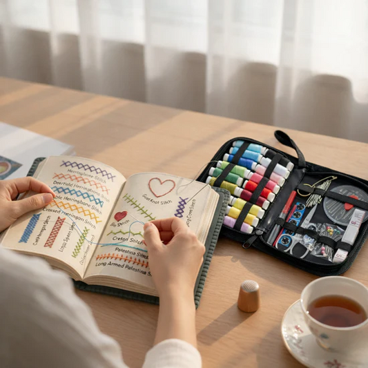 Kit de broderie relaxant