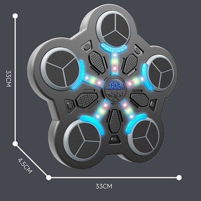 Interaktive LED-Wandzielscheibe mit Musik