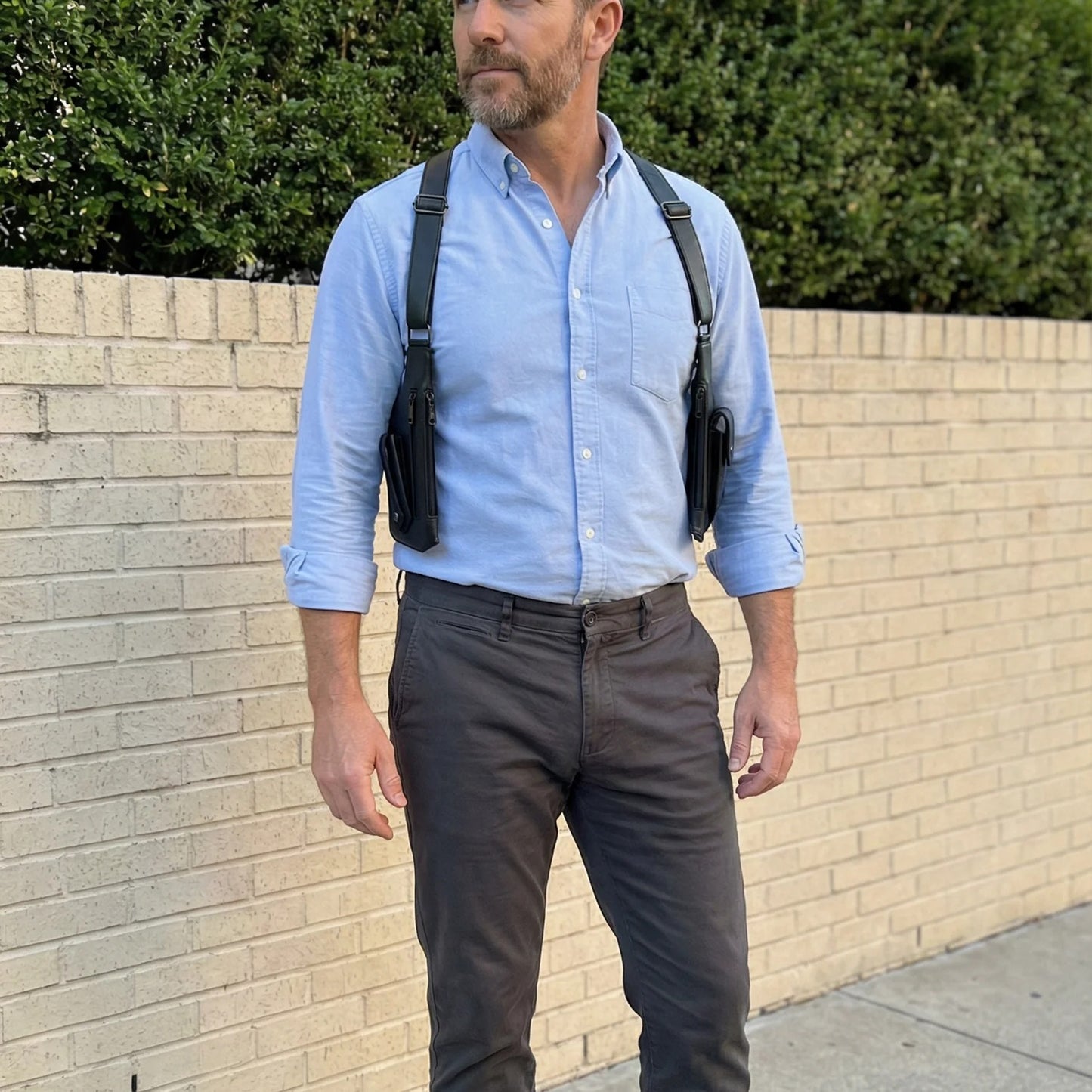 Sac de poitrine discret homme