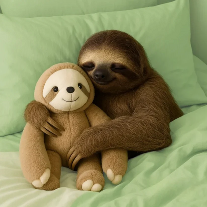 Beruhigendes Plüschtier für die Schultern