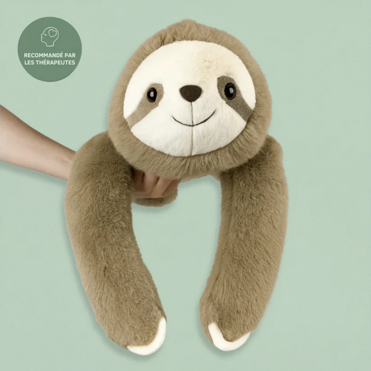 Peluche apaisante épaules