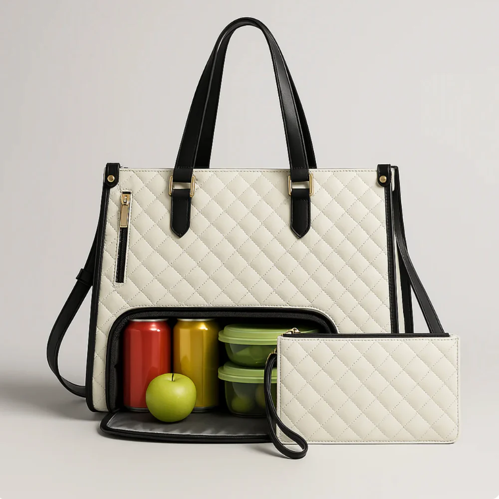 Isolierte Einkaufstasche mit großem Fassungsvermögen