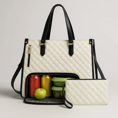 Isolierte Einkaufstasche mit großem Fassungsvermögen