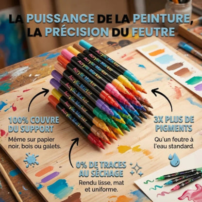 Feutres Acryliques Professionnels