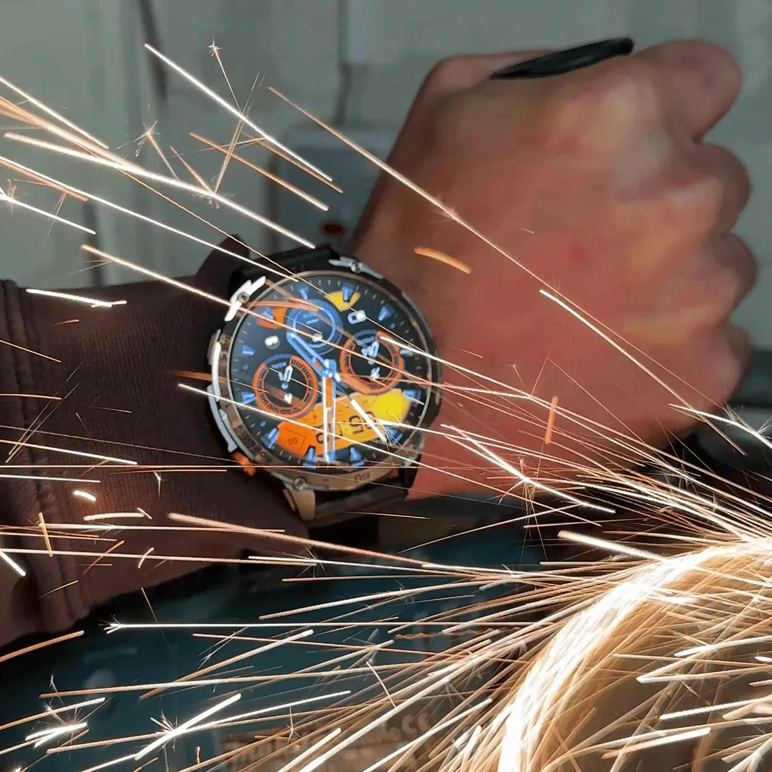 Montre-bracelet sportive pour l’homme moderne