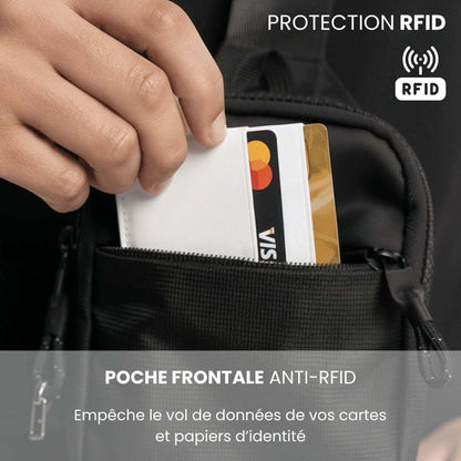 Sichere RFID-Umhängetasche