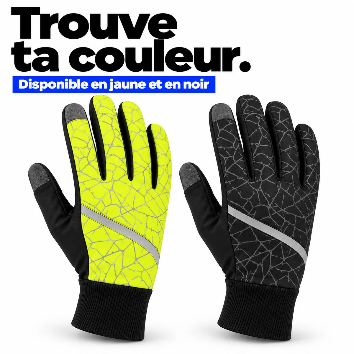 Gants Thermiques Vélo Hiver Coupe
